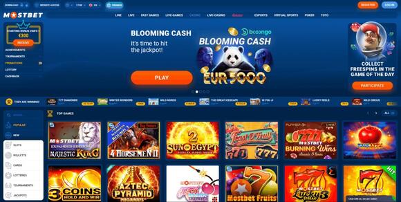 Mostbet Gambling Enterprise CZ: Hodnocení a hazardní hry